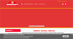 Desktop Screenshot of krbove-kachle-krby.sk